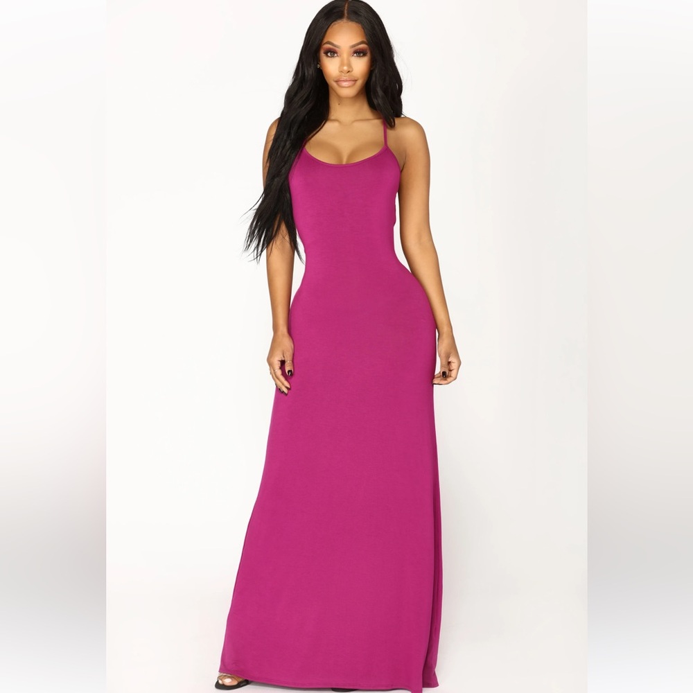NWT Fashion Nova Put Your Love On Me Maxi Dress Large